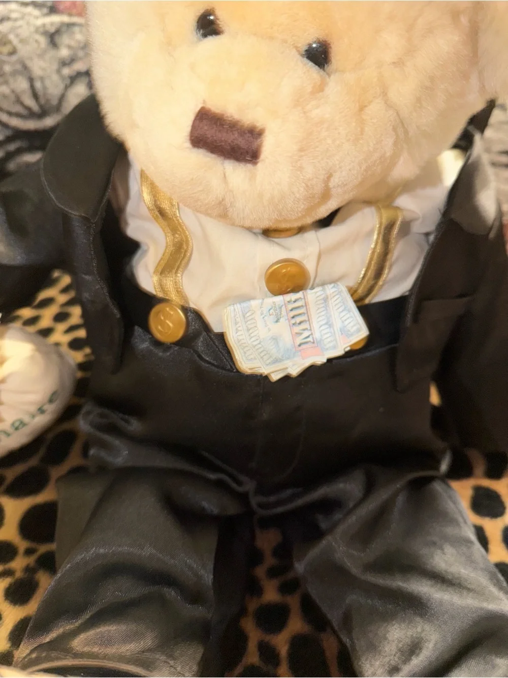 🌼VTG:Commonwealth Toy & Novelty Co. Millon Dollar Bear